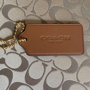 Coach Extra Large Hangtag EUC